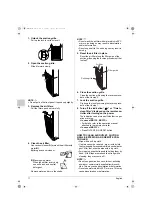 Предварительный просмотр 12 страницы Daikin AVA125AMVE Operation Manual