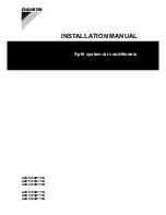 Daikin AZQS100B7V1B Installation Manual preview