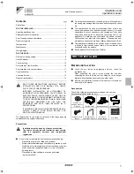 Preview for 3 page of Daikin BAE20A82 Installation And Operation Manual