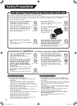 Preview for 4 page of Daikin BAEF125AWB Operation Manual