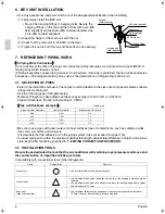 Предварительный просмотр 8 страницы Daikin BEVN125AV1 Installation Manual