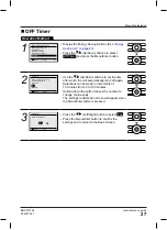 Предварительный просмотр 29 страницы Daikin BRC073A4 User Reference Manual