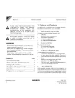 Preview for 4 page of Daikin BRC1D61 Operating Manual