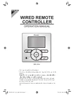 Daikin BRC1E62 Operation Manual предпросмотр