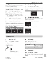 Предварительный просмотр 7 страницы Daikin BRC1H519W Installation And Operation Manual