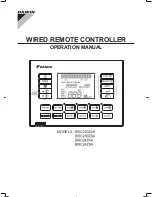 Daikin BRC230Z4A Operation Manual preview