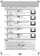 Preview for 15 page of Daikin BRC230Z4B Operation Manual