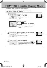 Preview for 18 page of Daikin BRC230Z4B Operation Manual