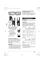 Предварительный просмотр 8 страницы Daikin BRC7E618: BRC7E619 Operation Manual