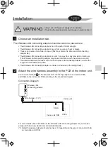 Предварительный просмотр 9 страницы Daikin BRP072C42-1 Installation Manual