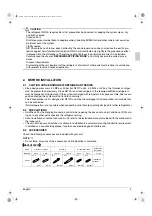 Предварительный просмотр 5 страницы Daikin BSV4Q100PV1 Installation Manual