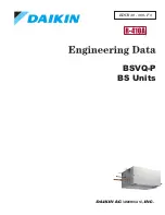 Preview for 1 page of Daikin BSVQ-P Engineering Data