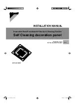 Daikin BYCQ140CGW1 Installation Manual preview