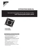 Preview for 1 page of Daikin BYCQ140E2GW1 Operation Manual