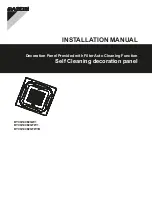 Предварительный просмотр 1 страницы Daikin BYCQ140EGFB Installation Manual