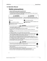 Preview for 2 page of Daikin C-Series Operation Manual