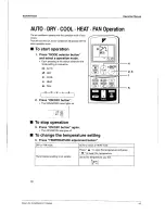 Предварительный просмотр 10 страницы Daikin C-Series Operation Manual