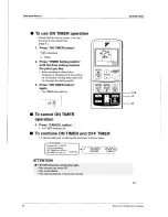 Preview for 21 page of Daikin C-Series Operation Manual