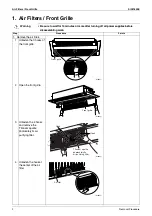 Предварительный просмотр 4 страницы Daikin CCXS09PVM Service Manual Removal Procedure