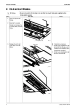 Предварительный просмотр 6 страницы Daikin CCXS09PVM Service Manual Removal Procedure