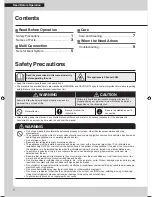 Предварительный просмотр 2 страницы Daikin CDXM25RVMA Operation Manuals