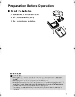 Предварительный просмотр 8 страницы Daikin CDXS25CVMA Operation Manual