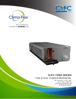 Предварительный просмотр 1 страницы Daikin Clima-Flex CLIFC FIXED 1000 Installation, Operation And Maintenance Manual