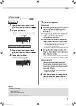 Preview for 31 page of Daikin Cora FTXV20WVMA Operation Manual