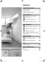 Preview for 43 page of Daikin Cora FTXV20WVMA Operation Manual