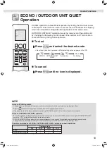 Предварительный просмотр 59 страницы Daikin Cora FTXV20WVMA Operation Manual