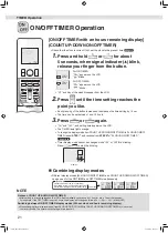 Preview for 62 page of Daikin Cora FTXV20WVMA Operation Manual