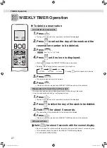 Preview for 68 page of Daikin Cora FTXV20WVMA Operation Manual