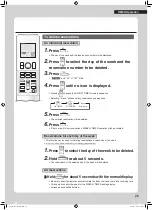 Preview for 109 page of Daikin Cora FTXV20WVMA Operation Manual