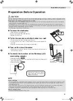 Preview for 11 page of Daikin CTKB25TVMG Operation Manual