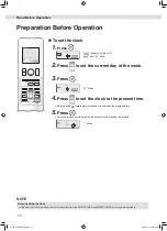 Preview for 12 page of Daikin CTKB25TVMG Operation Manual