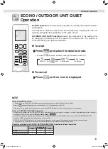 Preview for 19 page of Daikin CTKB25TVMG Operation Manual