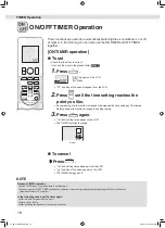 Preview for 20 page of Daikin CTKB25TVMG Operation Manual