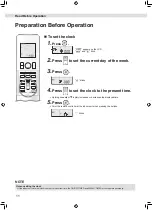 Preview for 12 page of Daikin CTKM25VVMG Operation Manual