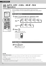 Предварительный просмотр 12 страницы Daikin CTKM50RVMA Operation Manual