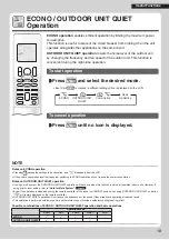 Preview for 19 page of Daikin CTKM50RVMA Operation Manual