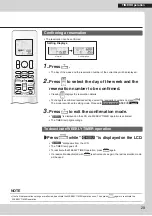 Предварительный просмотр 29 страницы Daikin CTKM50RVMA Operation Manual