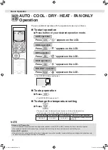 Preview for 10 page of Daikin CTXF20TVMA Operation Manual