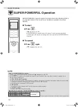 Preview for 14 page of Daikin CTXF20TVMA Operation Manual