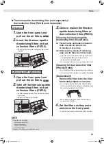 Предварительный просмотр 21 страницы Daikin CTXF50TVMA Operation Manual