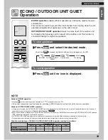 Предварительный просмотр 19 страницы Daikin CTXG09QVJUS Operation Manual