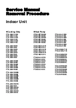 Предварительный просмотр 2 страницы Daikin CTXG09QVJUS Service Manual