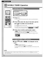 Preview for 26 page of Daikin CTXG09QVJUW Operation Manual