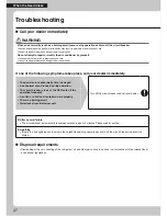 Preview for 38 page of Daikin CTXG09QVJUW Operation Manual