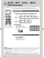 Preview for 12 page of Daikin CTXJ25RVMAW Operation Manual
