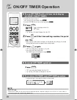 Preview for 24 page of Daikin CTXJ25RVMAW Operation Manual